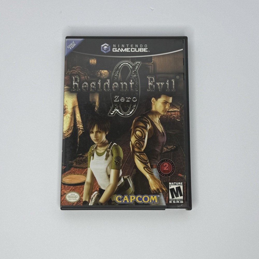 Resident Evil Zero (GameCube, 2002) CIB Tested Working